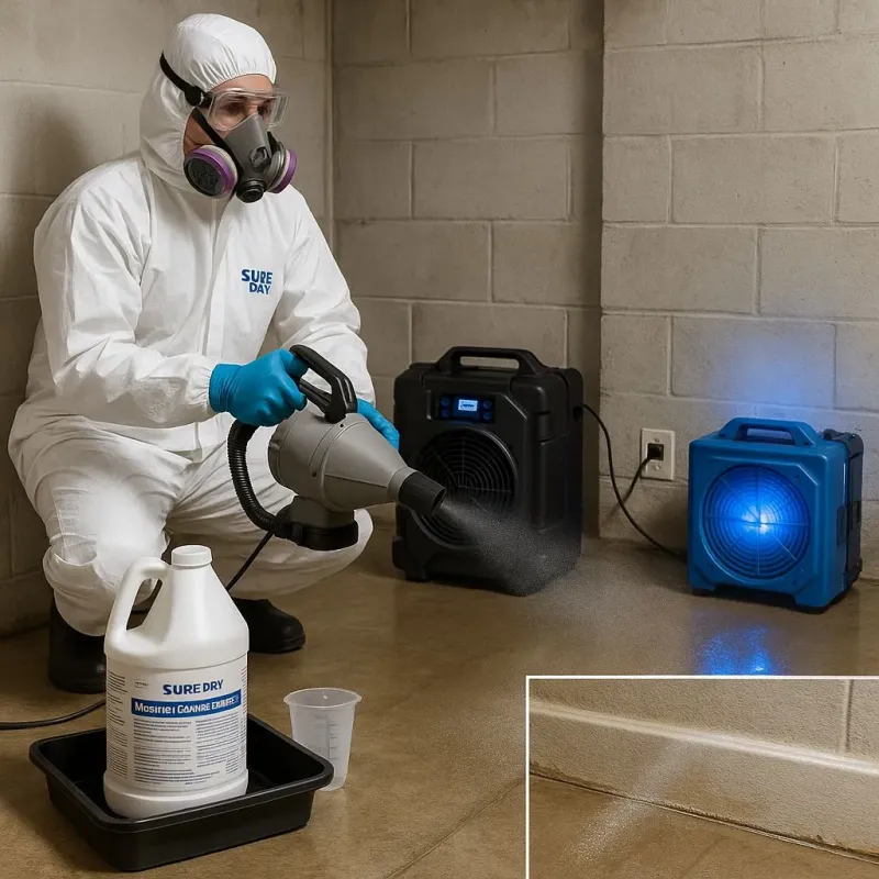 Sanitization and Odor Removal process in Patterson Tract, CA
