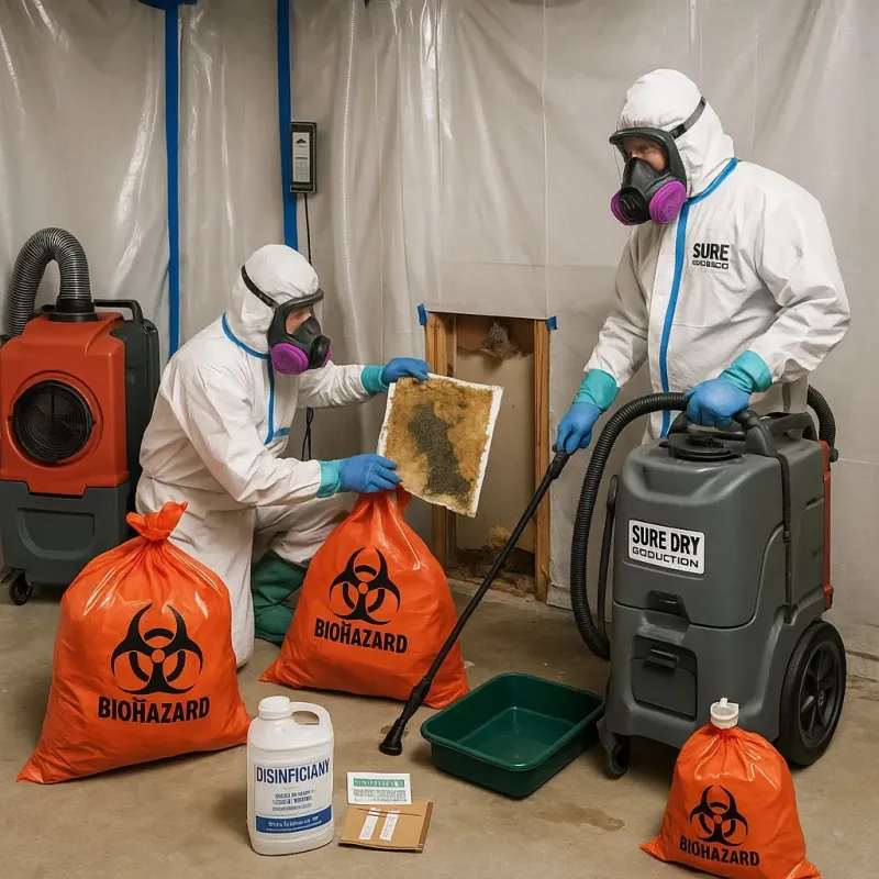 Contaminated Water Handling Protocols process in Patterson Tract, CA